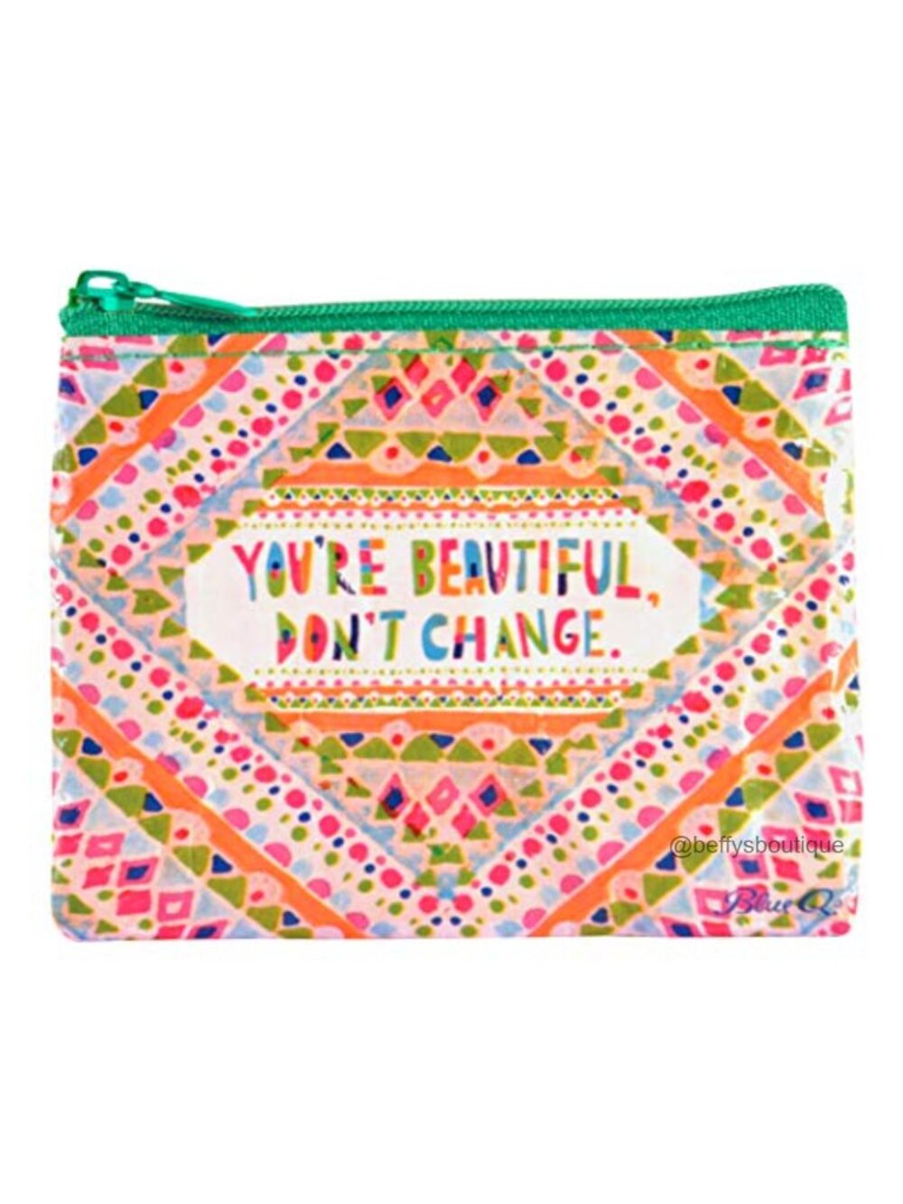 Recycled Polypropylene Zip Coin Purse Small Pouch Organizer